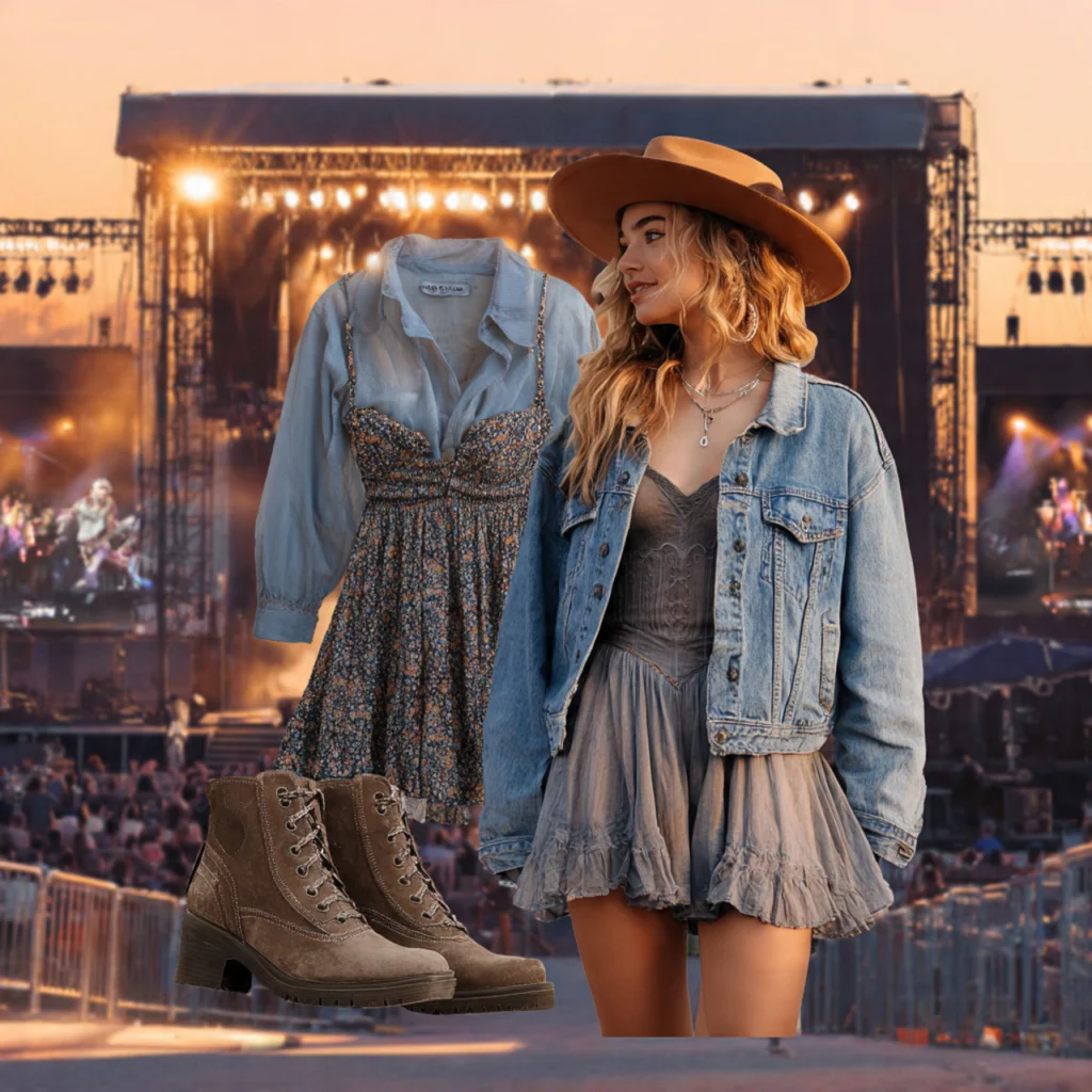 22 Best Sabrina Carpenter Concert Outfits to Rock This Season 21 Sabrina Carpenter Concert Outfits styled for festival-vibe