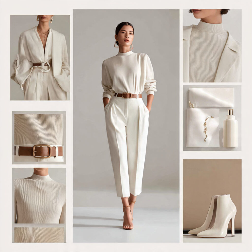 Sculpted Belt Over Clean Basics