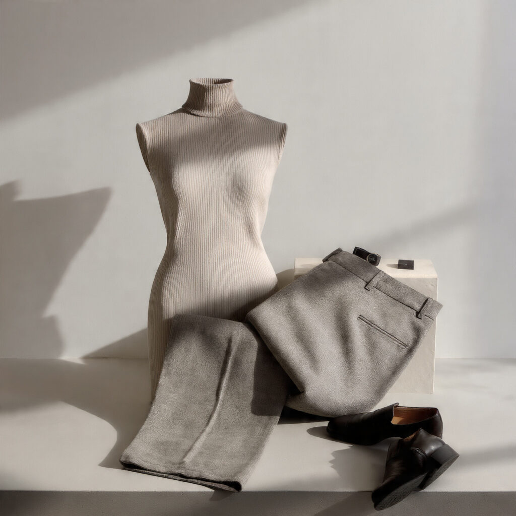 Sleek Turtlenecks for Cold-Season Authority