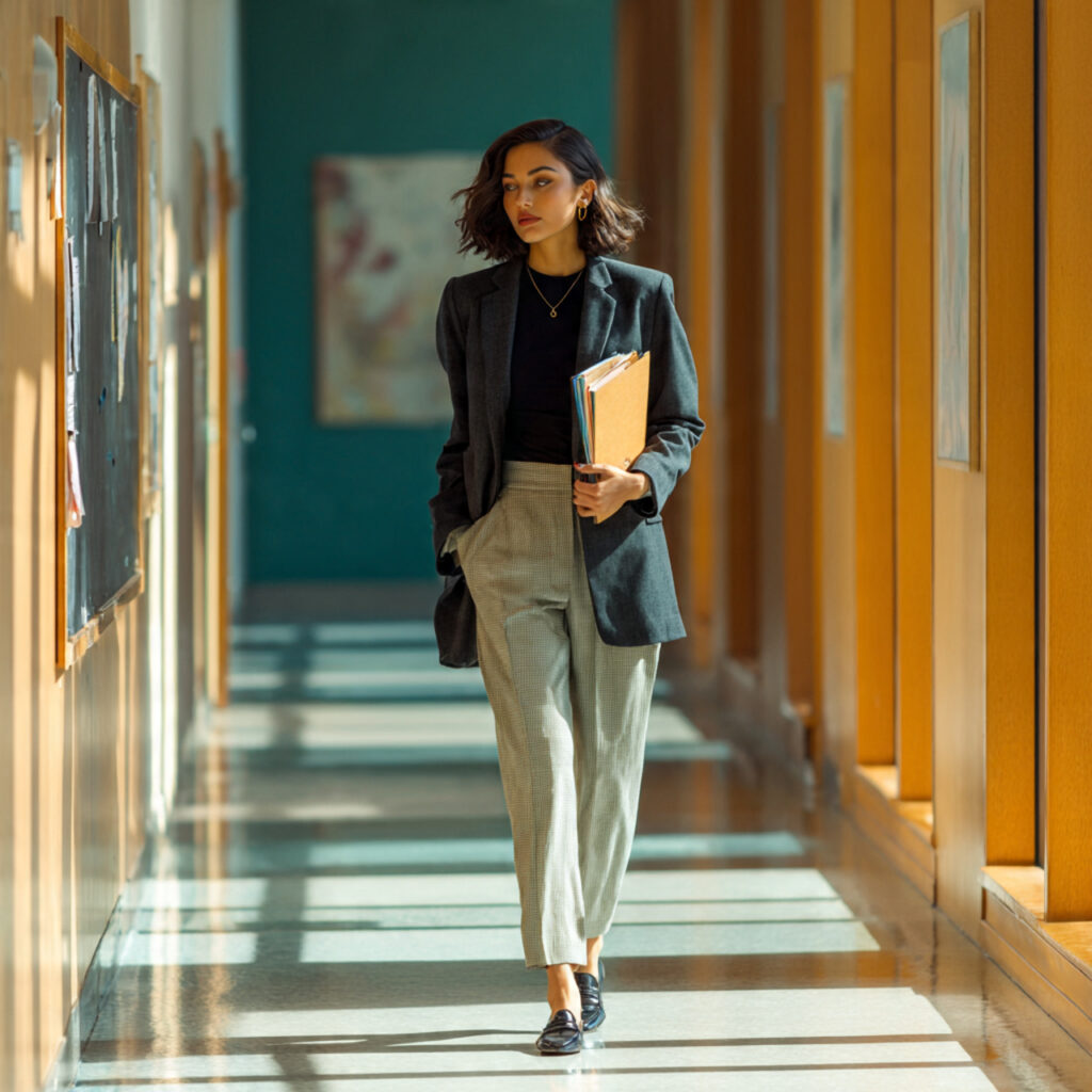 Smart-Casual School Outfit Ideas