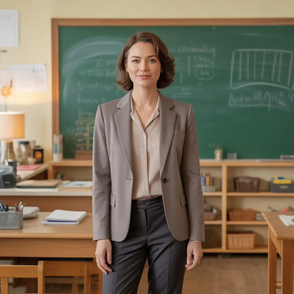 Smart Chinos with Blazer