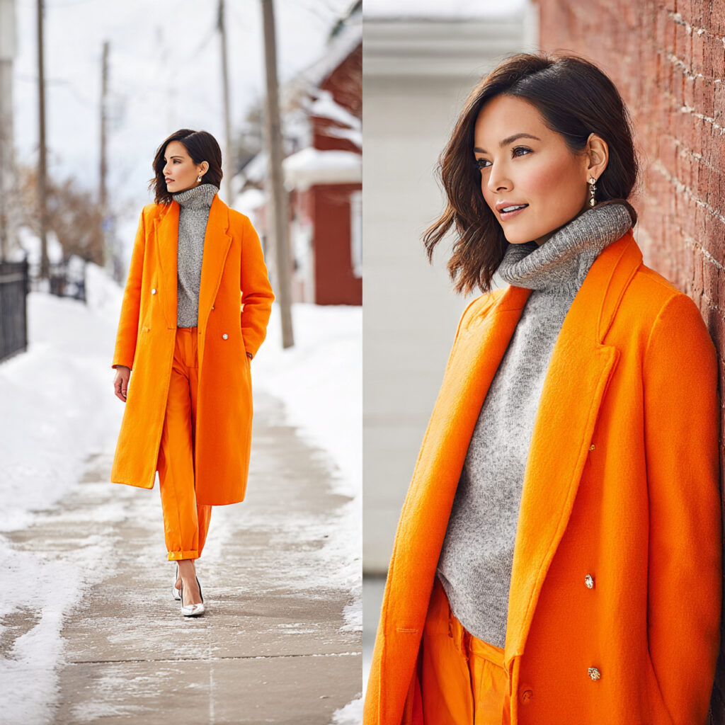 Statement Color Winter Fashion Outfits