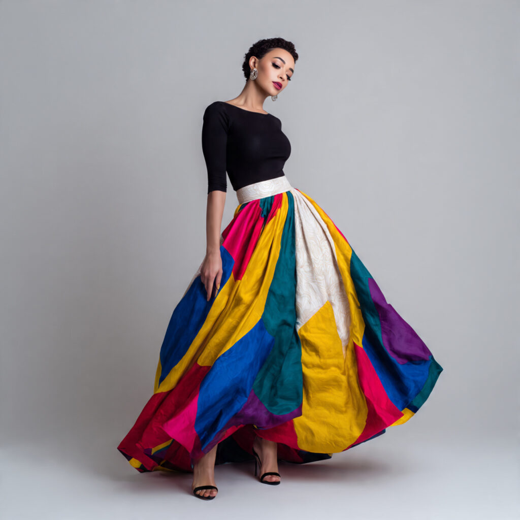 Statement Skirt Birthday Outfit Ideas