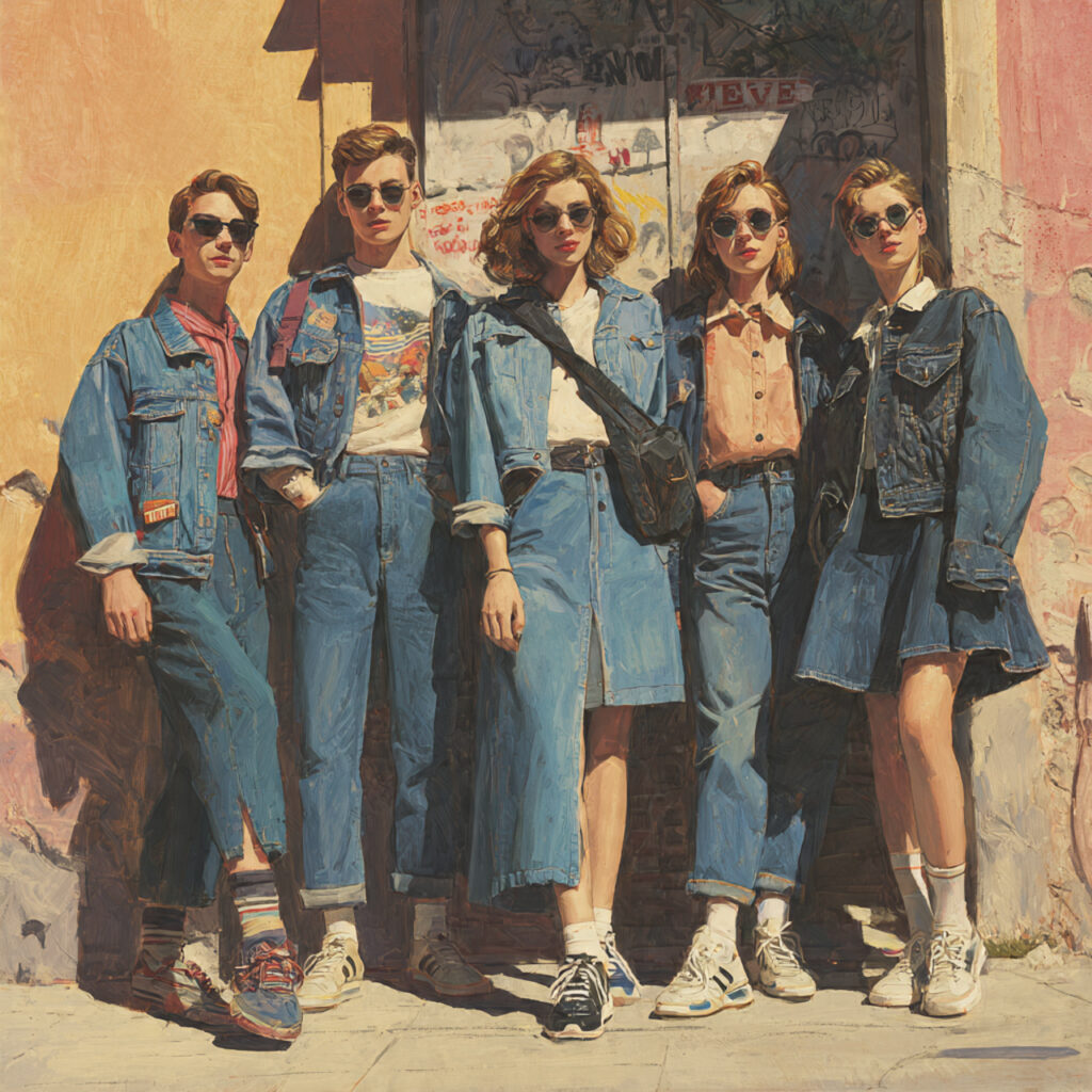Trendy Outfits for Teens: Vintage Denim Revival