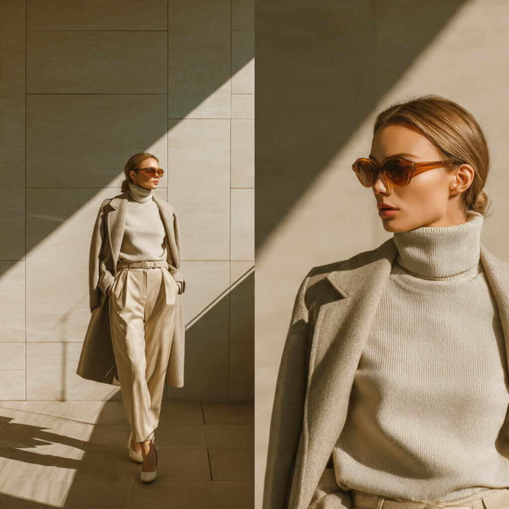 Turtleneck-Driven Winter Fashion Outfits