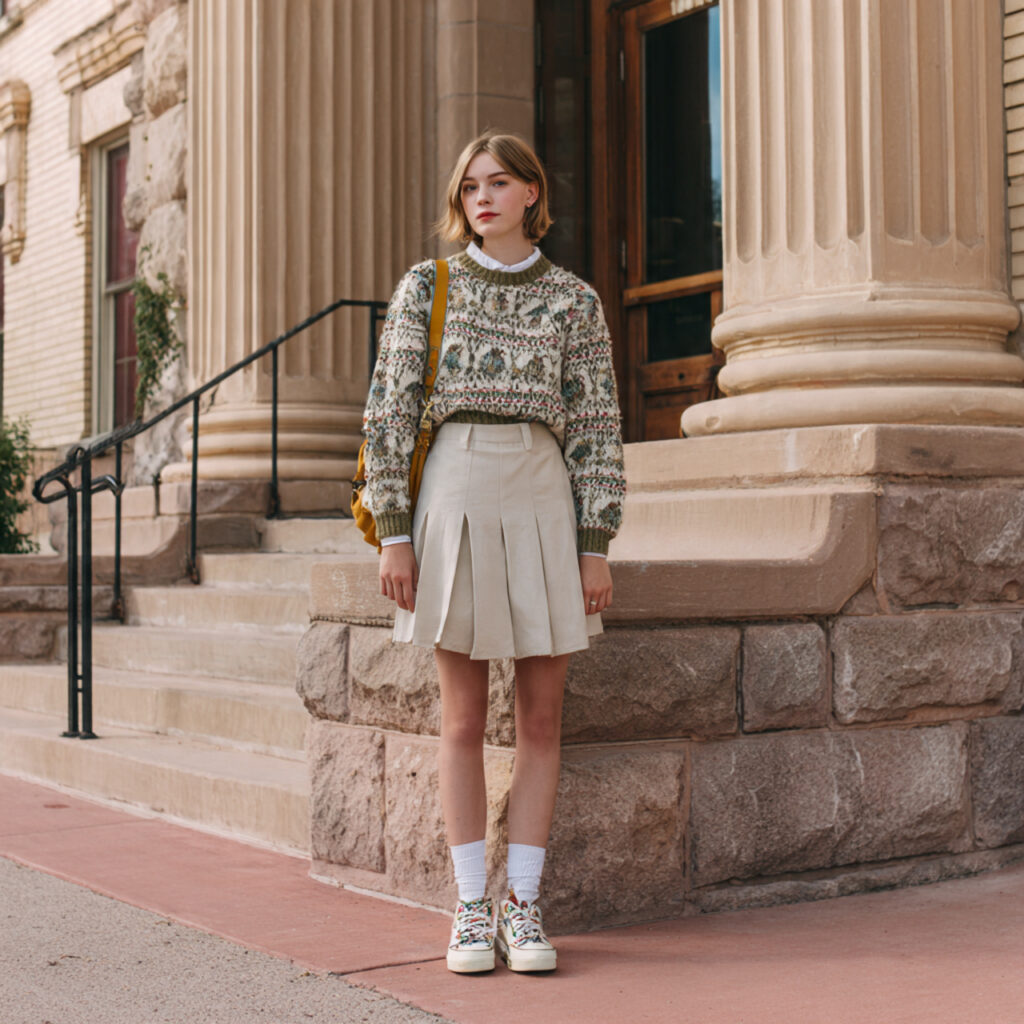 Vintage School Outfit Ideas