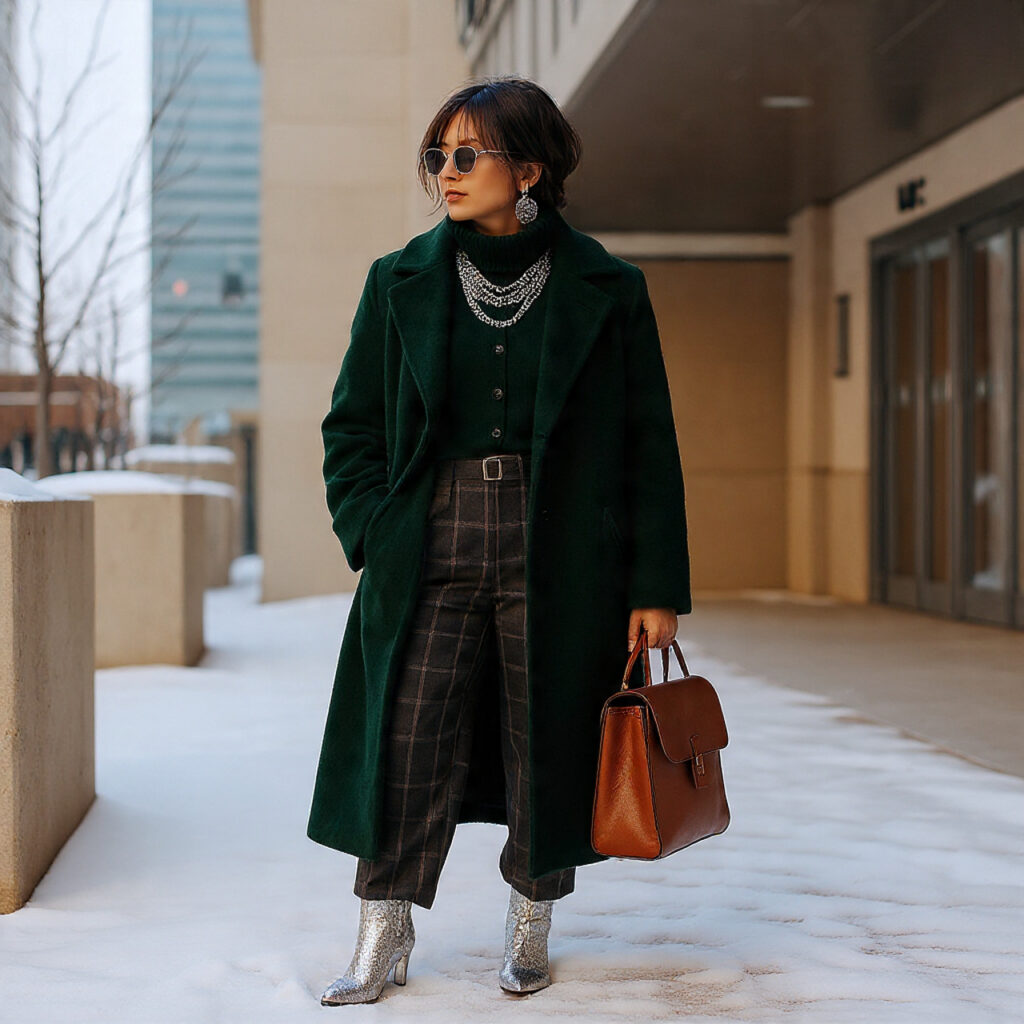 Dark Academia Wool Overcoats