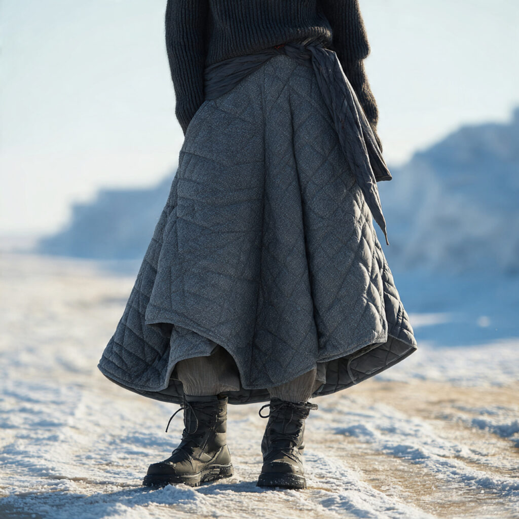 Insulated Quilted Skirt