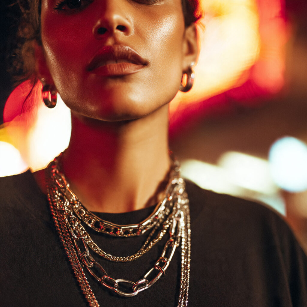 Layered Chain Accessories Idea