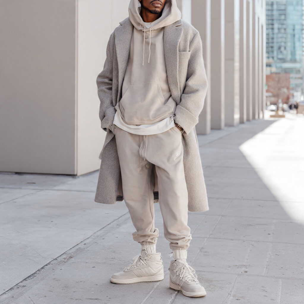 Monochromatic Streetwear Ideas