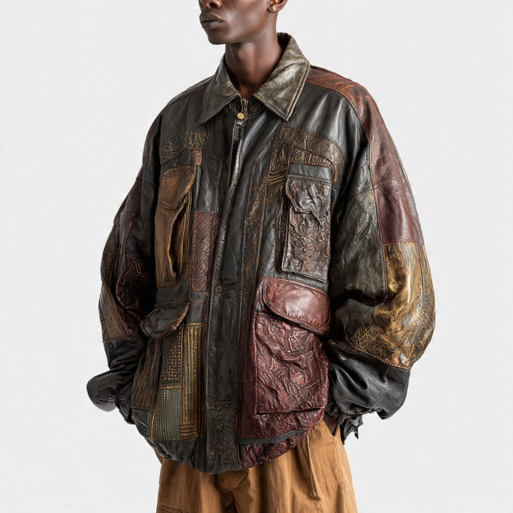 Oversized Vintage Leather Jackets