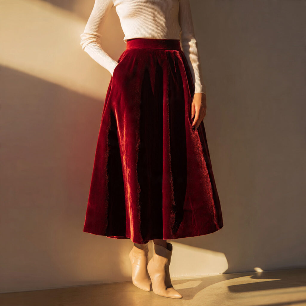 Rich Velvet Midi Texture