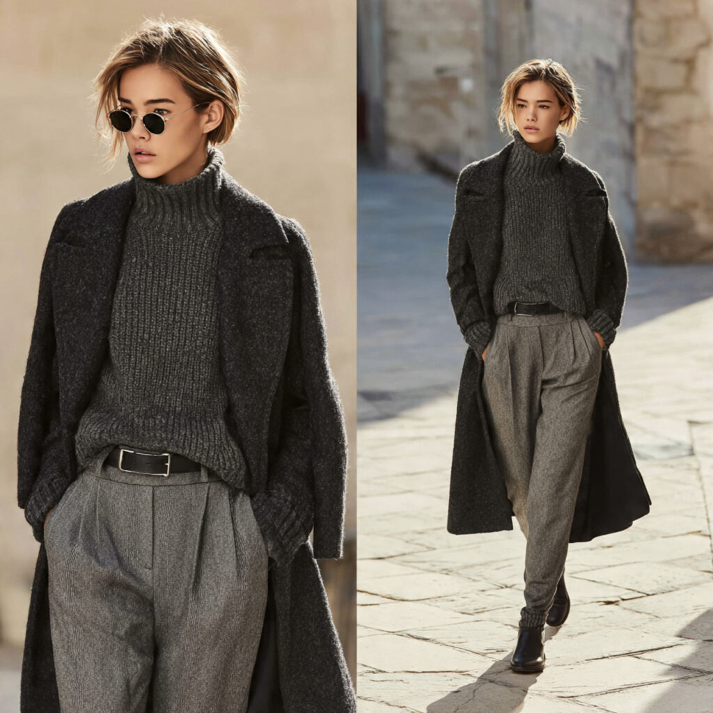 Tonal Neutrals for a Polished Appearance Idea