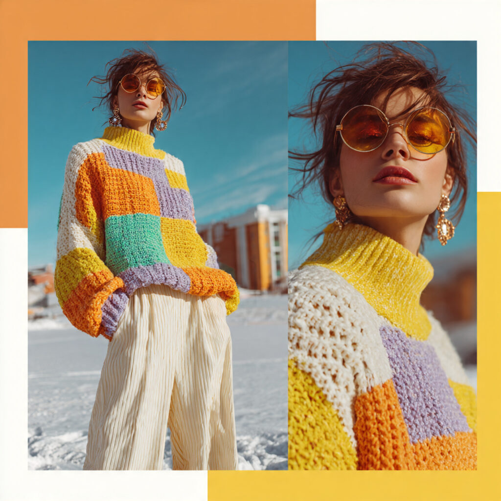 Vibrant Knitwear Pairing Ideas