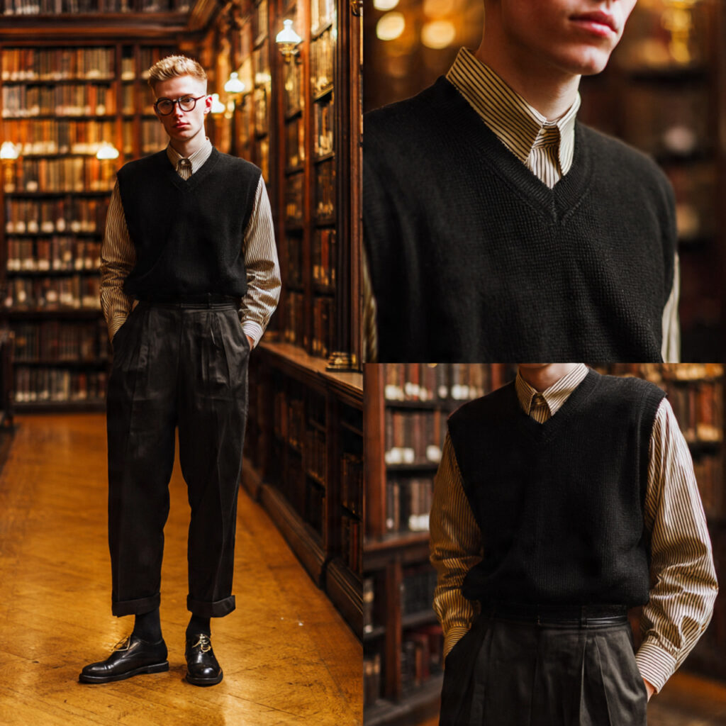 Academic Preppy Noir Idea