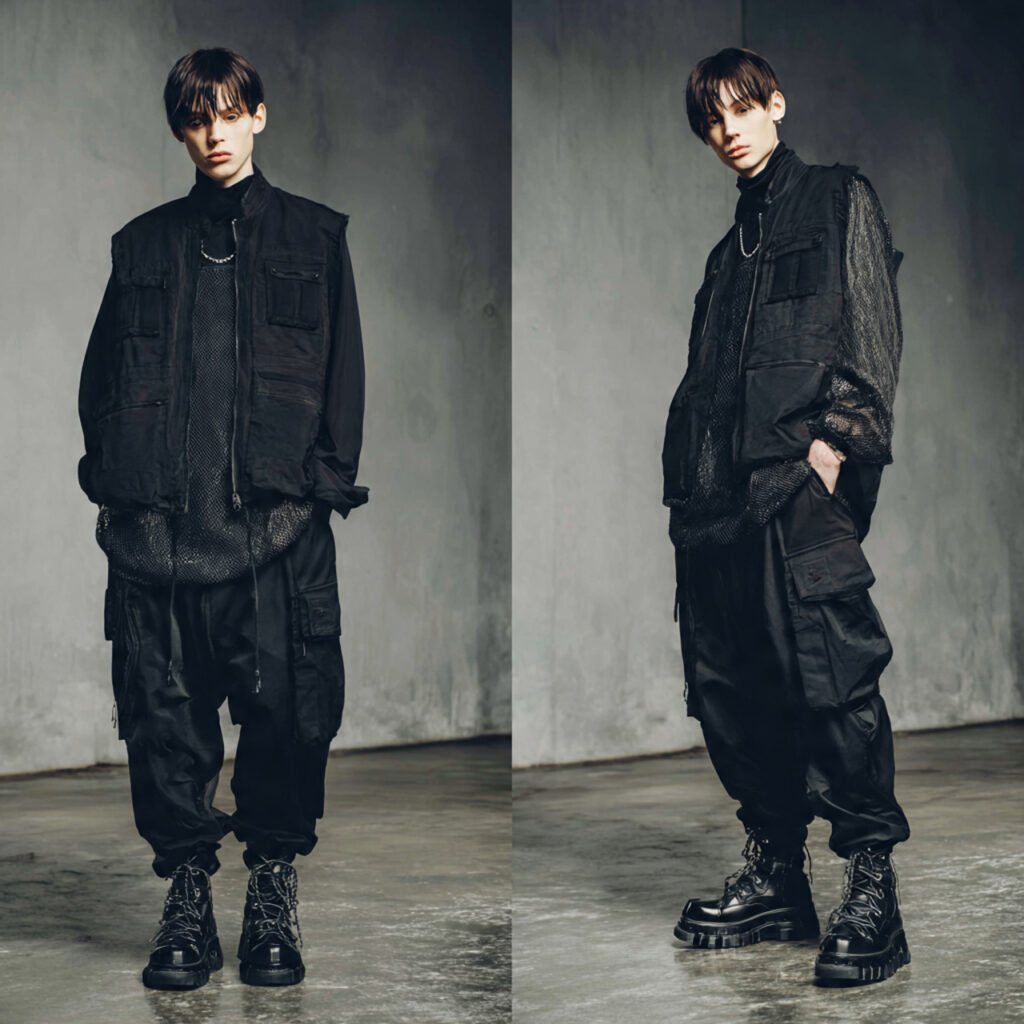 All Black Edgy Streetwear
