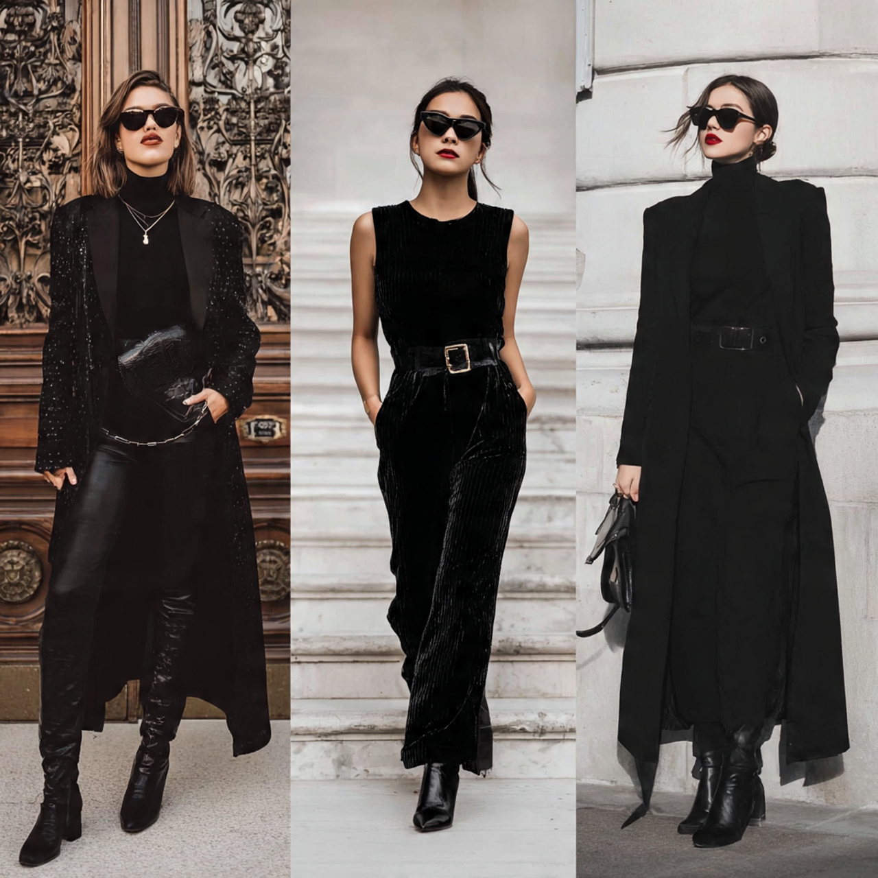 All Black Outfit Aesthetic