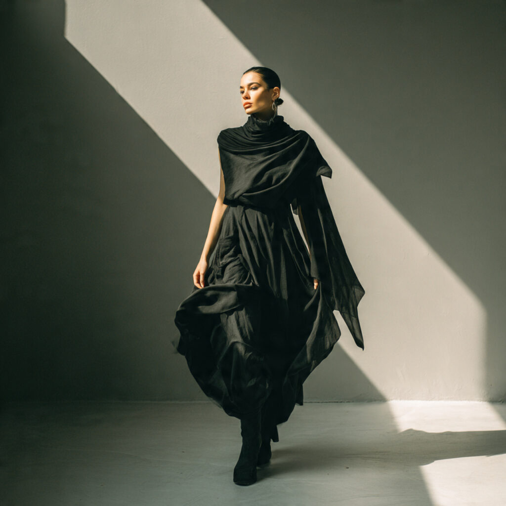 Artistic Experimental Drape Idea