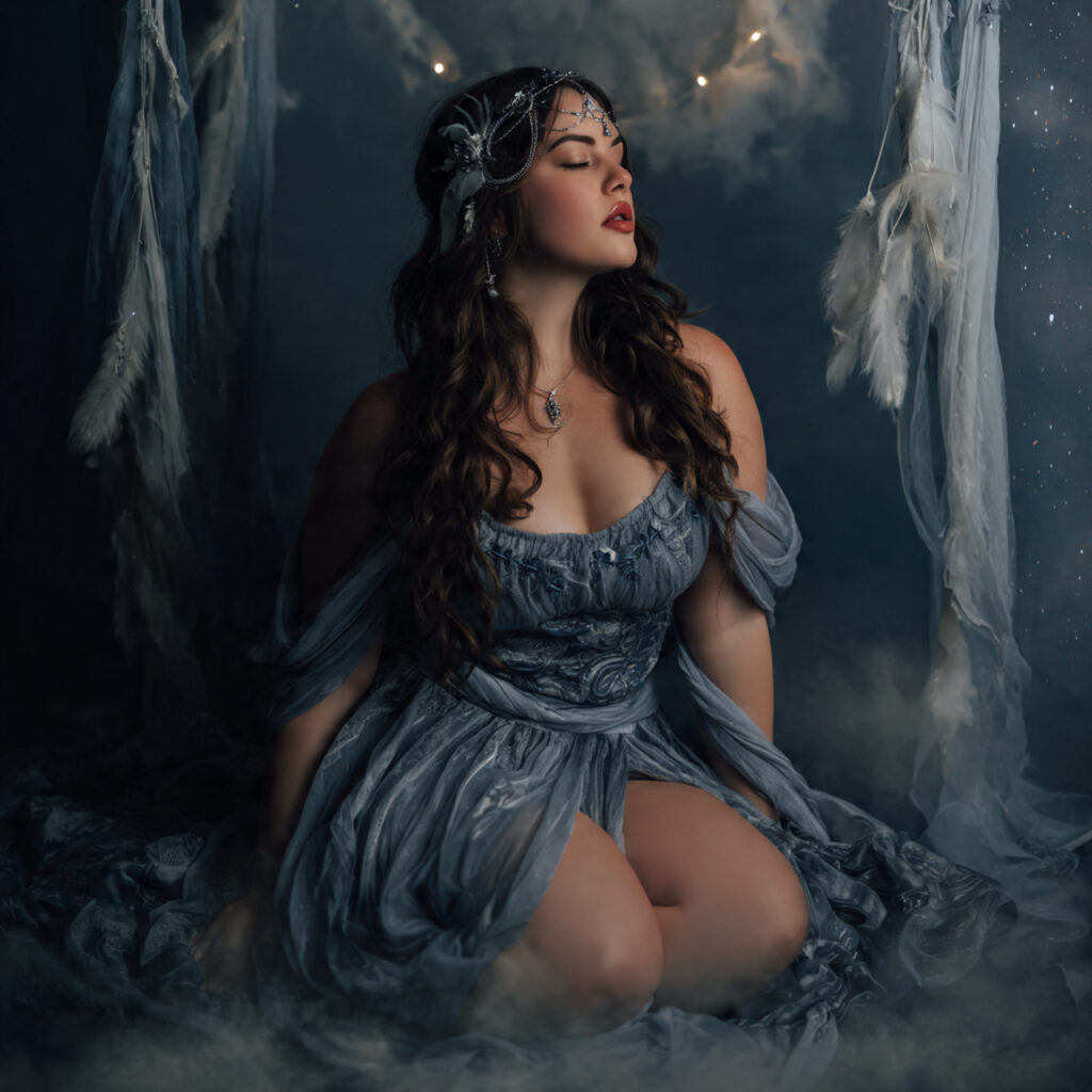 28 Best Plus Size Halloween Costume Ideas for a Stylish Spooky Season 12 Celestial Moon Goddess