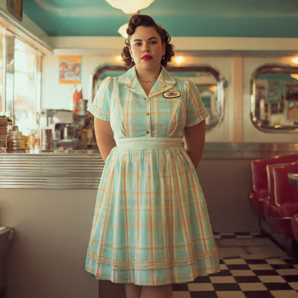 28 Best Plus Size Halloween Costume Ideas for a Stylish Spooky Season 27 Classic Diner Girl