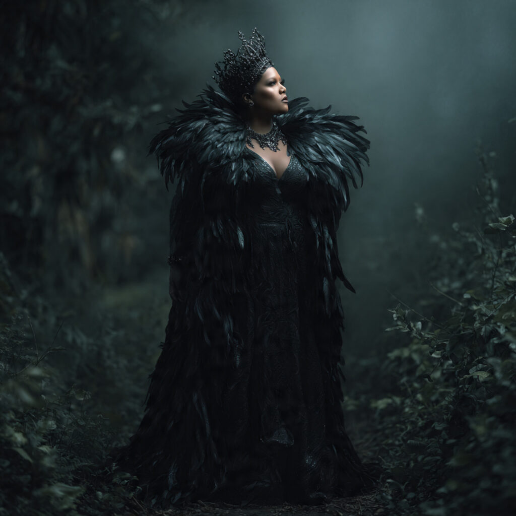 28 Best Plus Size Halloween Costume Ideas for a Stylish Spooky Season 22 Dark Raven Queen