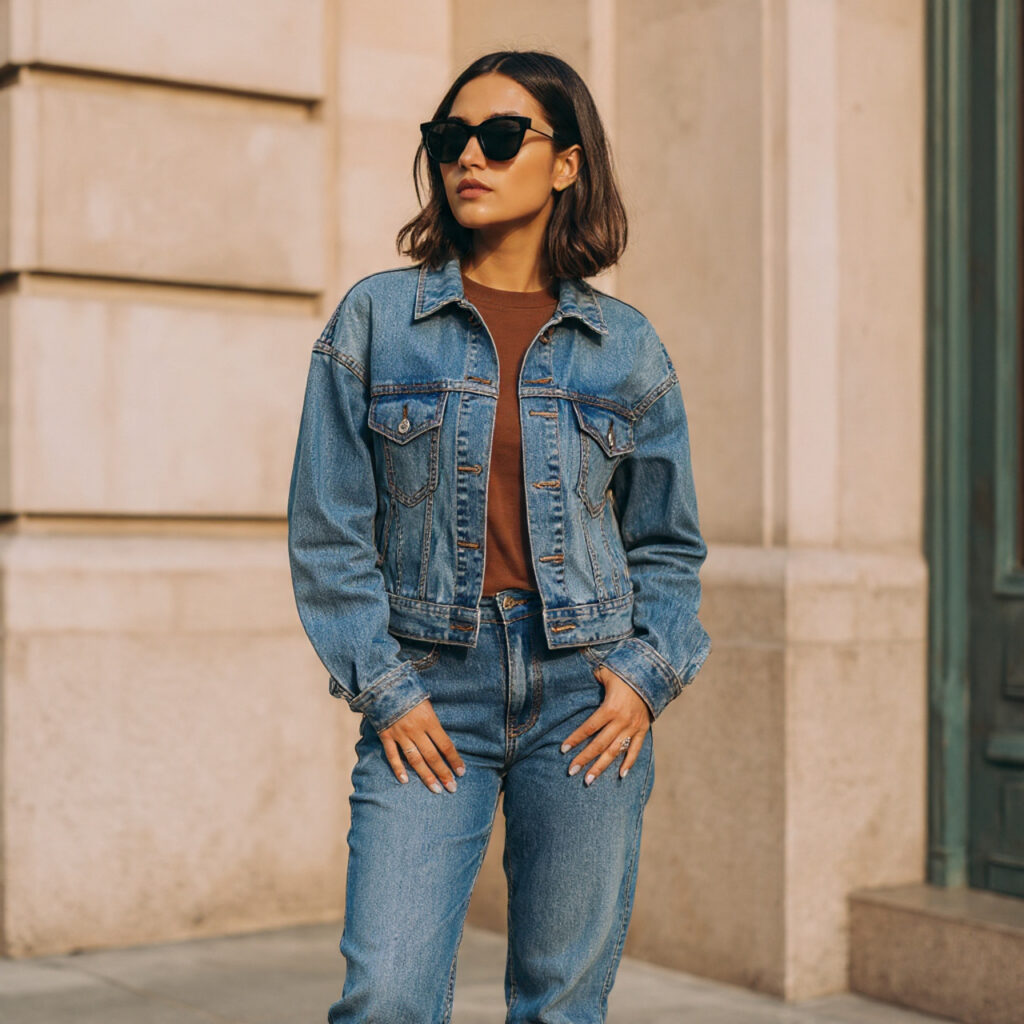 25 Trendy Western Outfit Ideas to Upgrade Your Wardrobe 15 Denim on Denim Canadian Tuxedo Idea