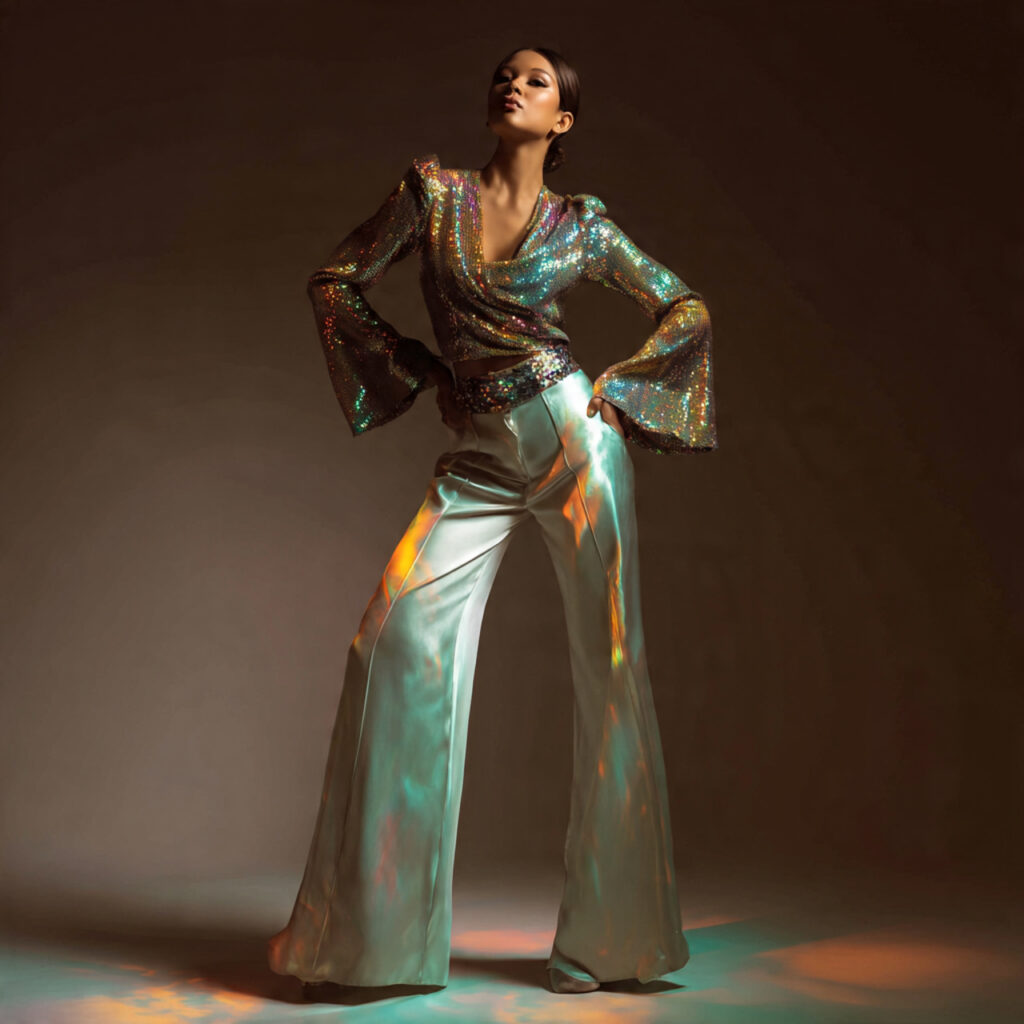 Disco Era Shimmering Sequin Idea