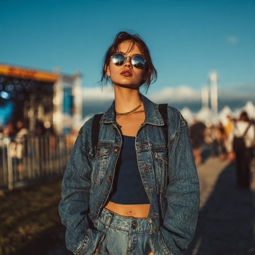 Double Denim Ensemble