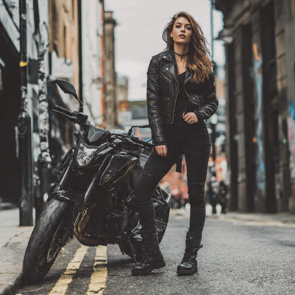 Edgy Biker Core Idea