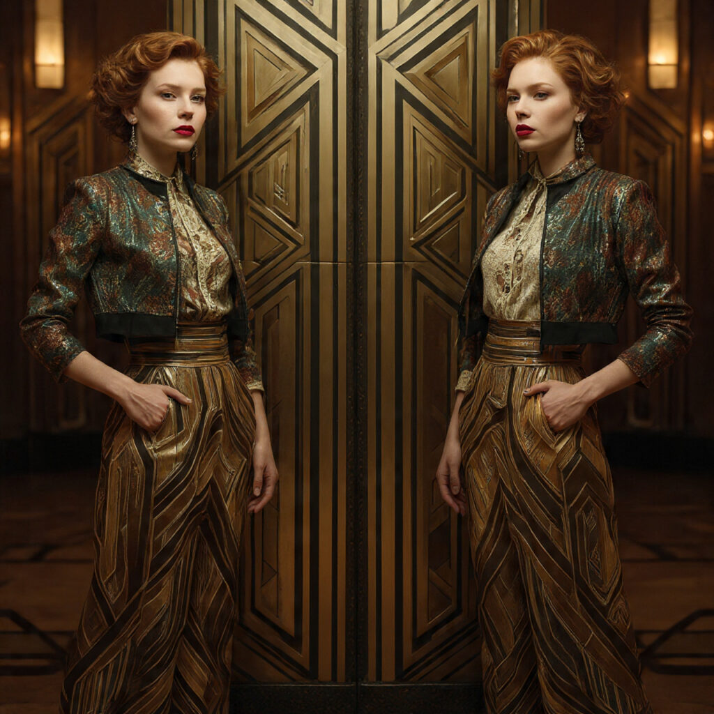 22 Trendy Unique Outfit Ideas That Break Trends & Redefine Fashion 5 Geometric Pattern Mixing