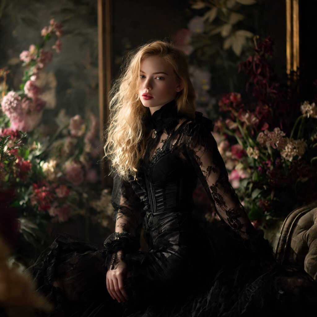 Gothic Romance Lace Idea