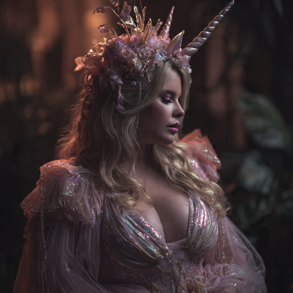 28 Best Plus Size Halloween Costume Ideas for a Stylish Spooky Season 26 Magical Unicorn Fantasy