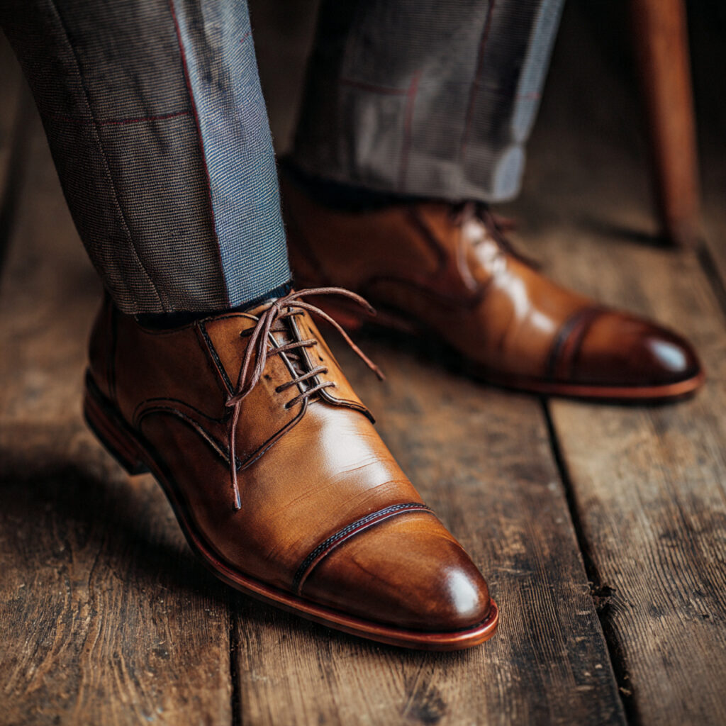 Menswear Inspired Oxford Shoe Idea