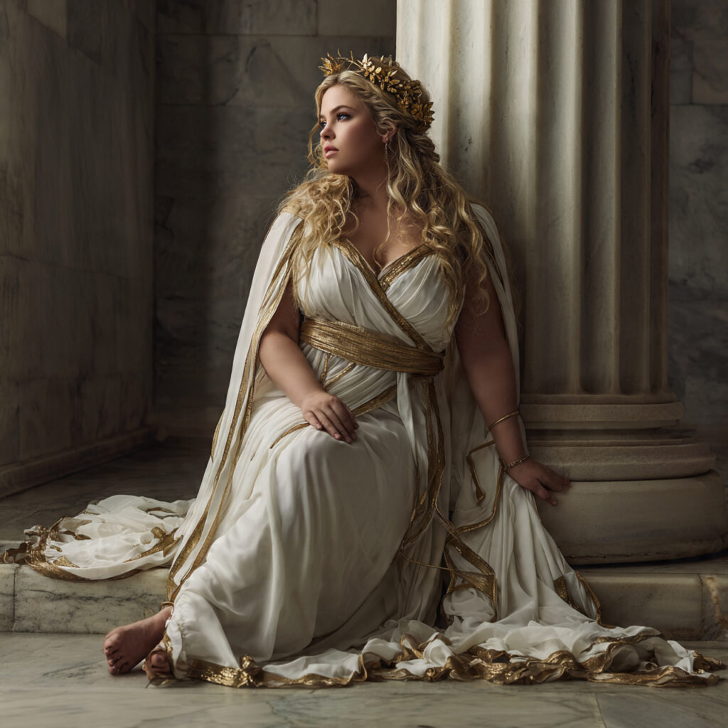 28 Best Plus Size Halloween Costume Ideas for a Stylish Spooky Season 9 Mythical Greek Goddess