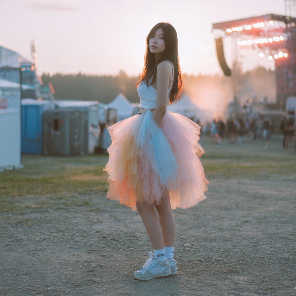Pastel Tulle Skirt