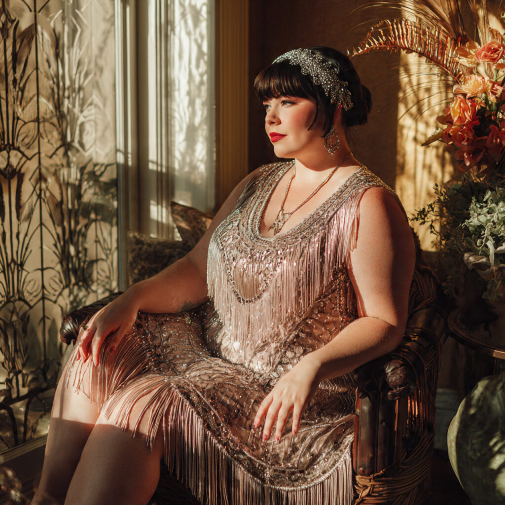 28 Best Plus Size Halloween Costume Ideas for a Stylish Spooky Season 7 Roaring Twenties Flapper
