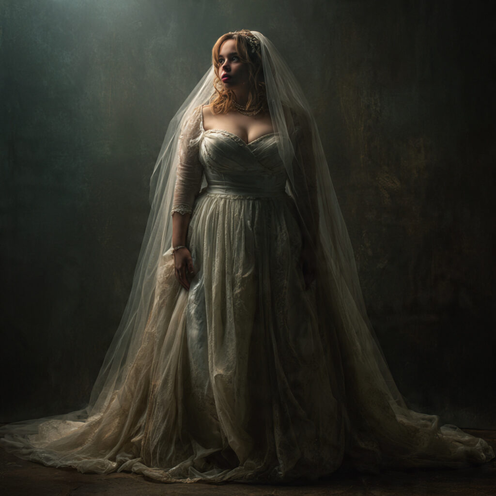 28 Best Plus Size Halloween Costume Ideas for a Stylish Spooky Season 17 Spooky Haunted Bride