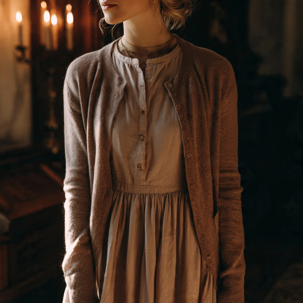 Soft Cashmere Cardigan Idea